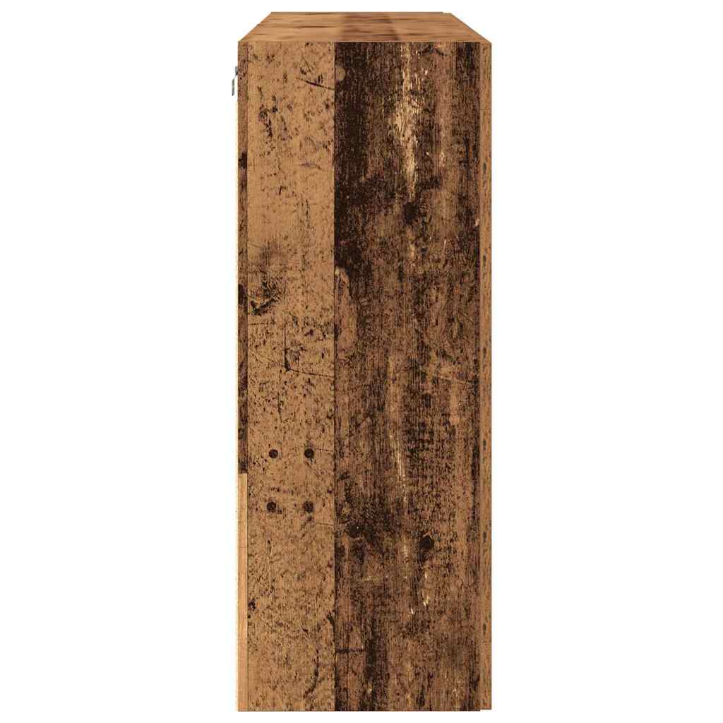 Sieniniai kabinetai 2 vnt. Senovinė mediena 69.5x34x90 cm