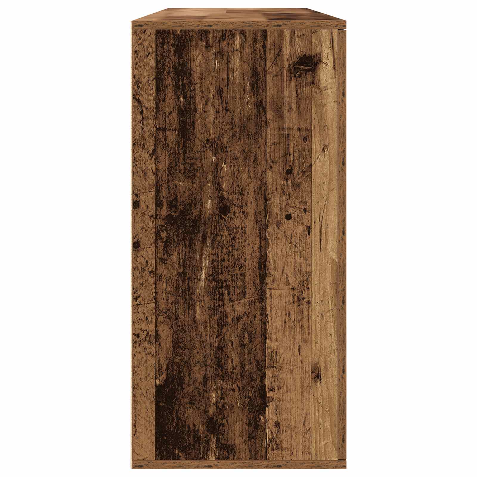 Šoninės spintelės 2 vnt Senas medis 79x38x80 cm Inžinerinė mediena