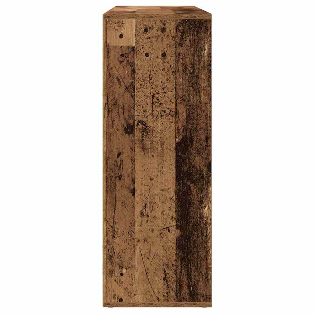 Set of 2 Chests Old Wood 60x31x84 cm Engineered Wood