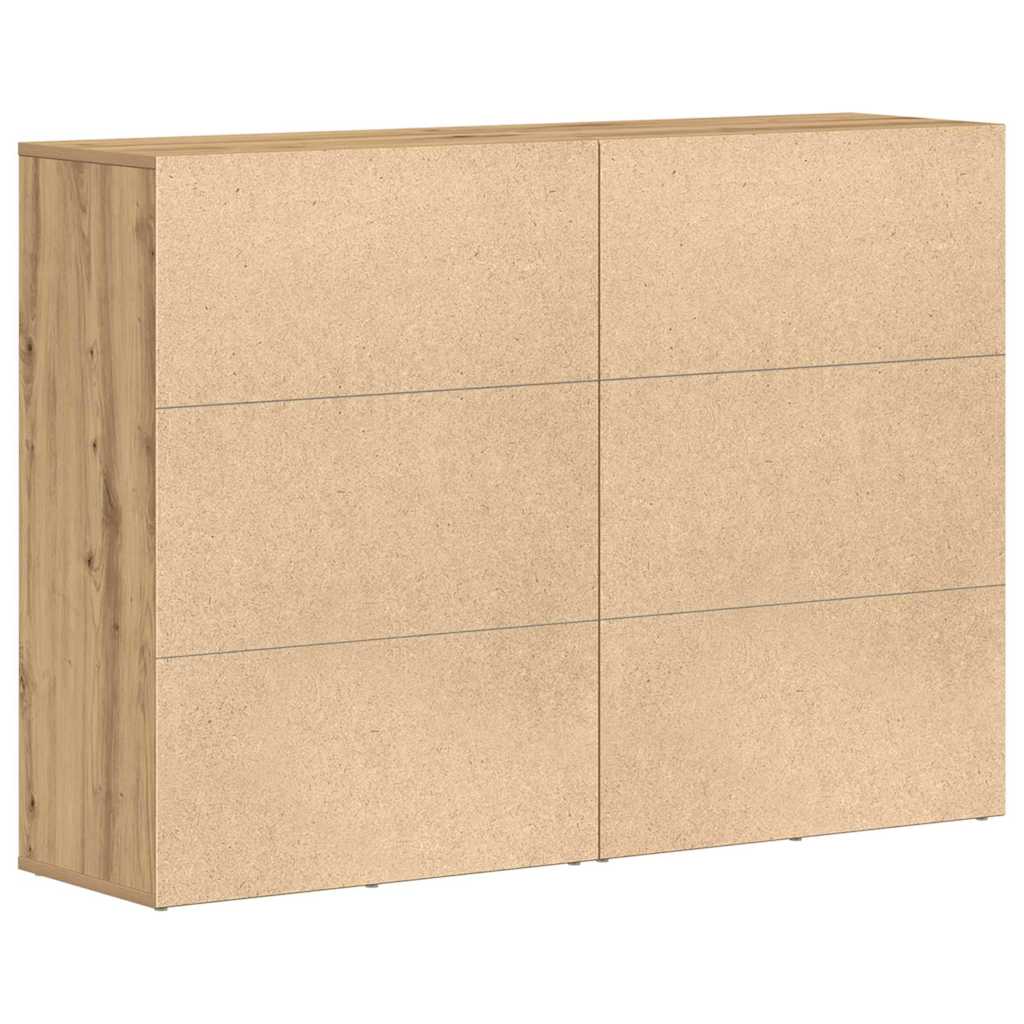 Kabalas su stalčių 2 pcs Amatininkų ąžuolas 60 x 31 x 84 cm
