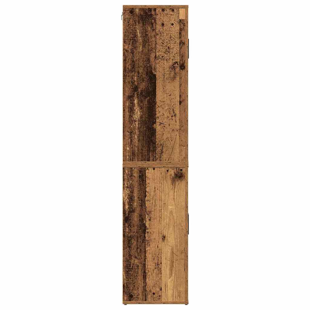 Tall cabinet Old wood 80x33x150 cm Engineered wood