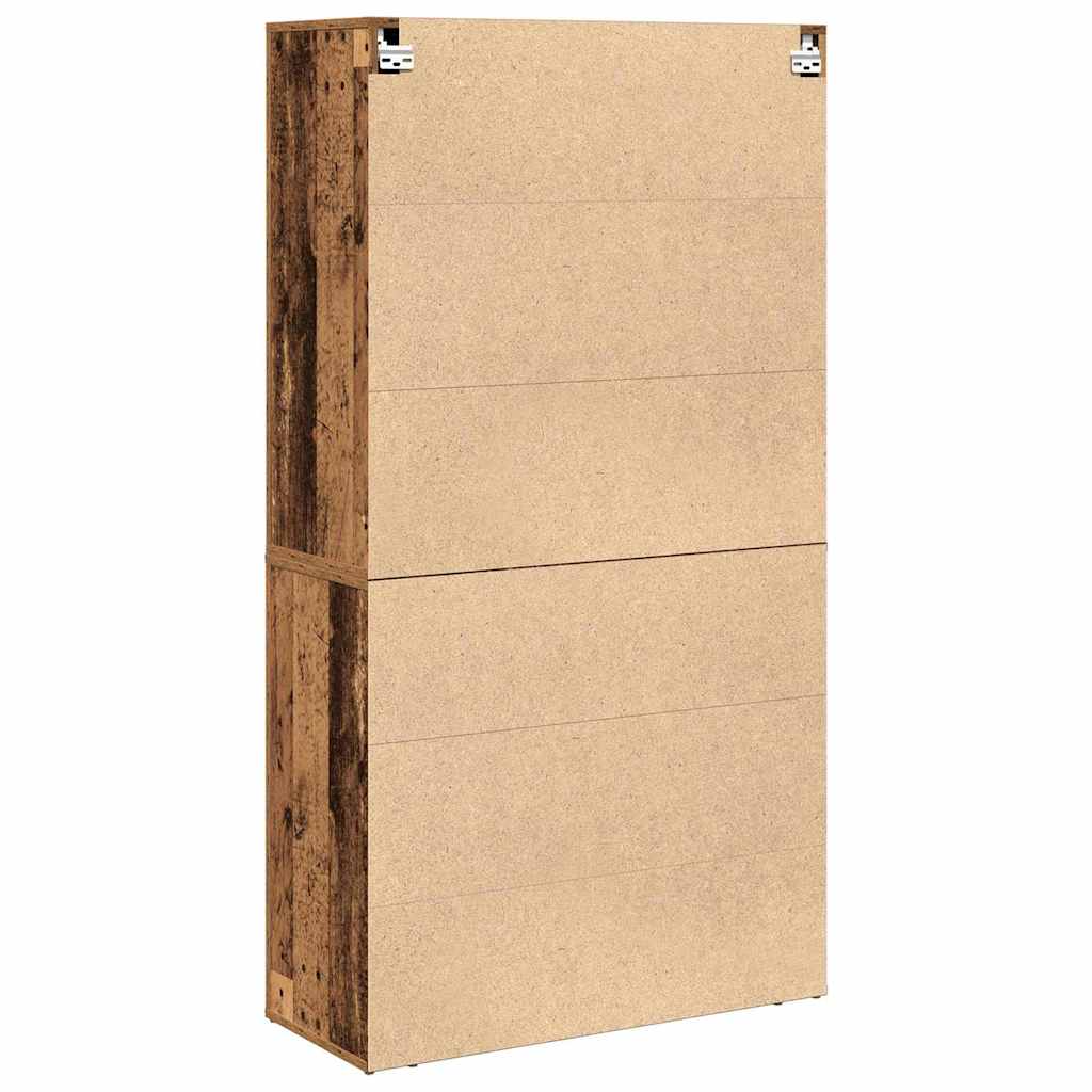 Augsts skapītis senam kokam 80x33x150 cm Inženierijas koka izstrādājumi