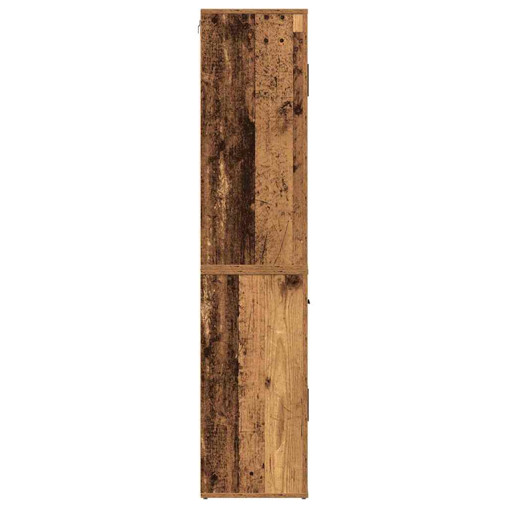 Augsts skapītis senam kokam 80x33x150 cm Inženierijas koka izstrādājumi