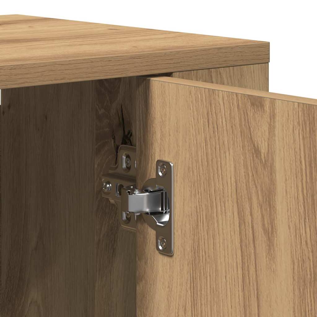 Highboardas artisano ąžuolo 80 x 33 x 150 cm Apdirbta mediena