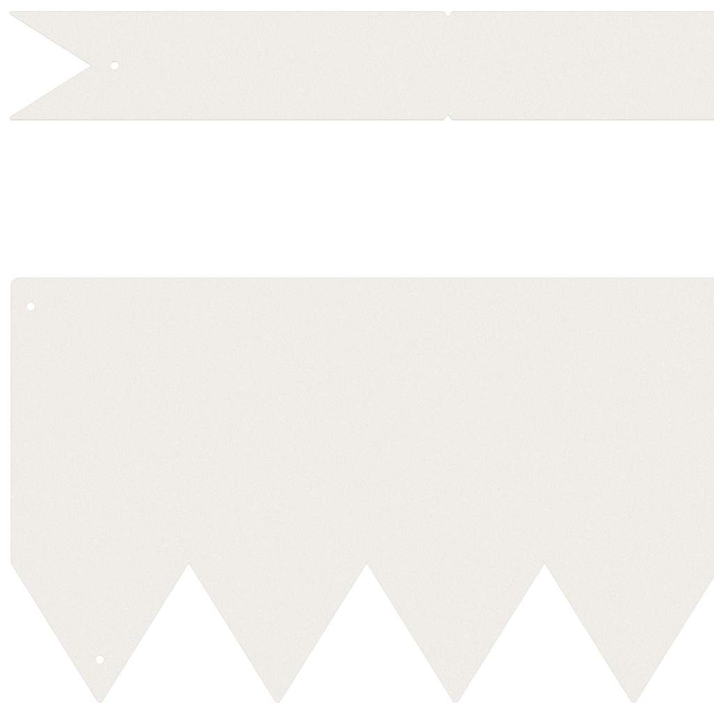 Wind Edge 20 pcs White 100 x 0.05 x 20 cm
