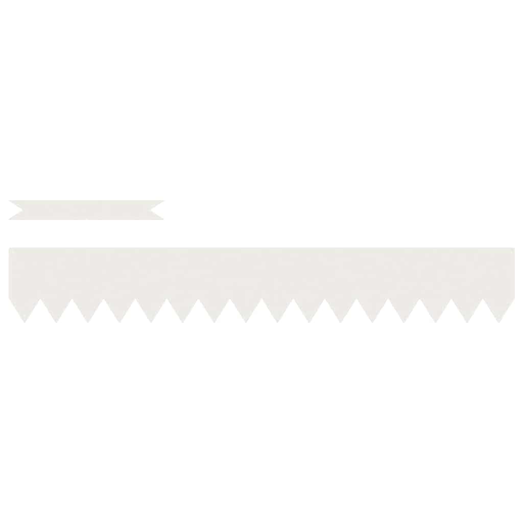 Wind Edge 20 pcs White 100 x 0.05 x 20 cm
