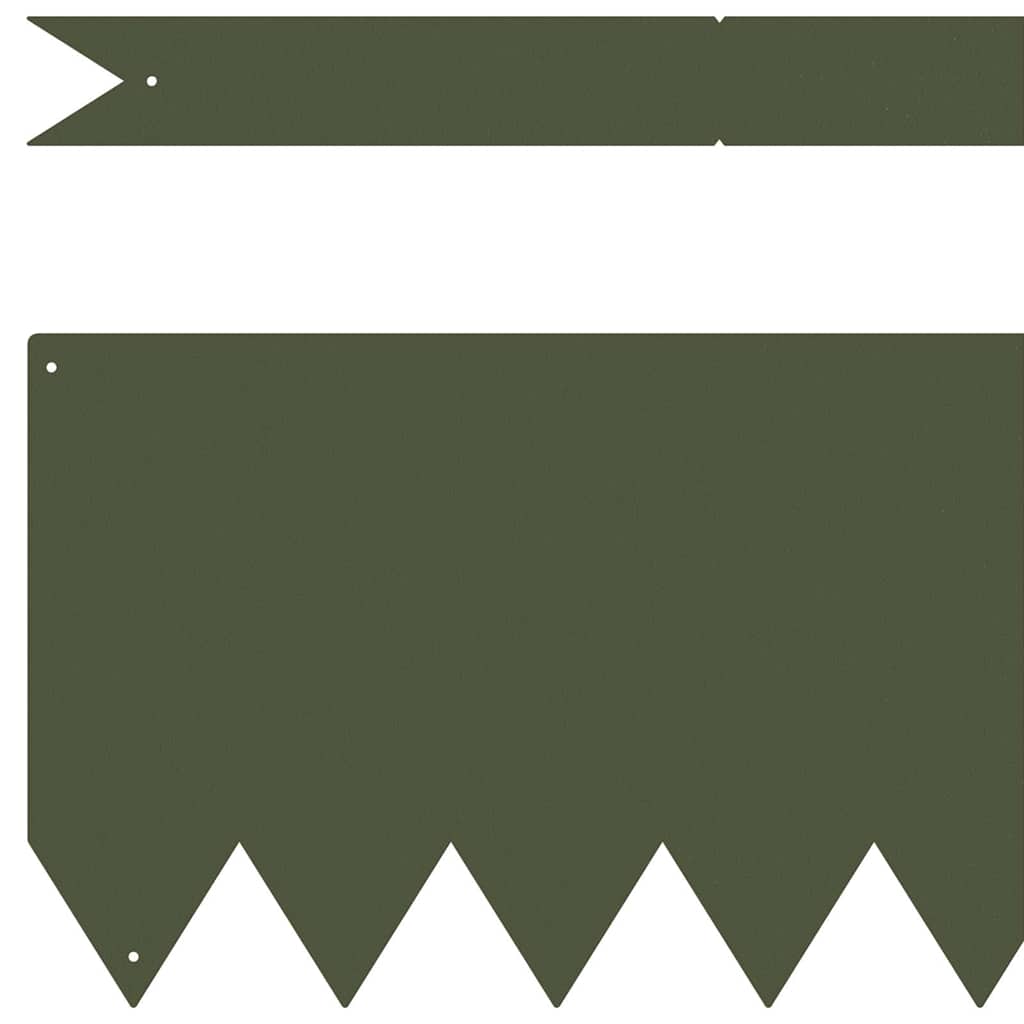 Wind Edge 10 pcs Olive Green 100 x 0.05 x 20 cm