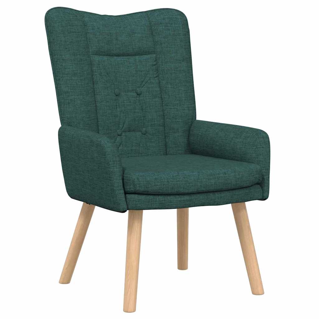 krėslas Tamsiai žalia 63 x 67 x 94 cm Audinys ir fanera