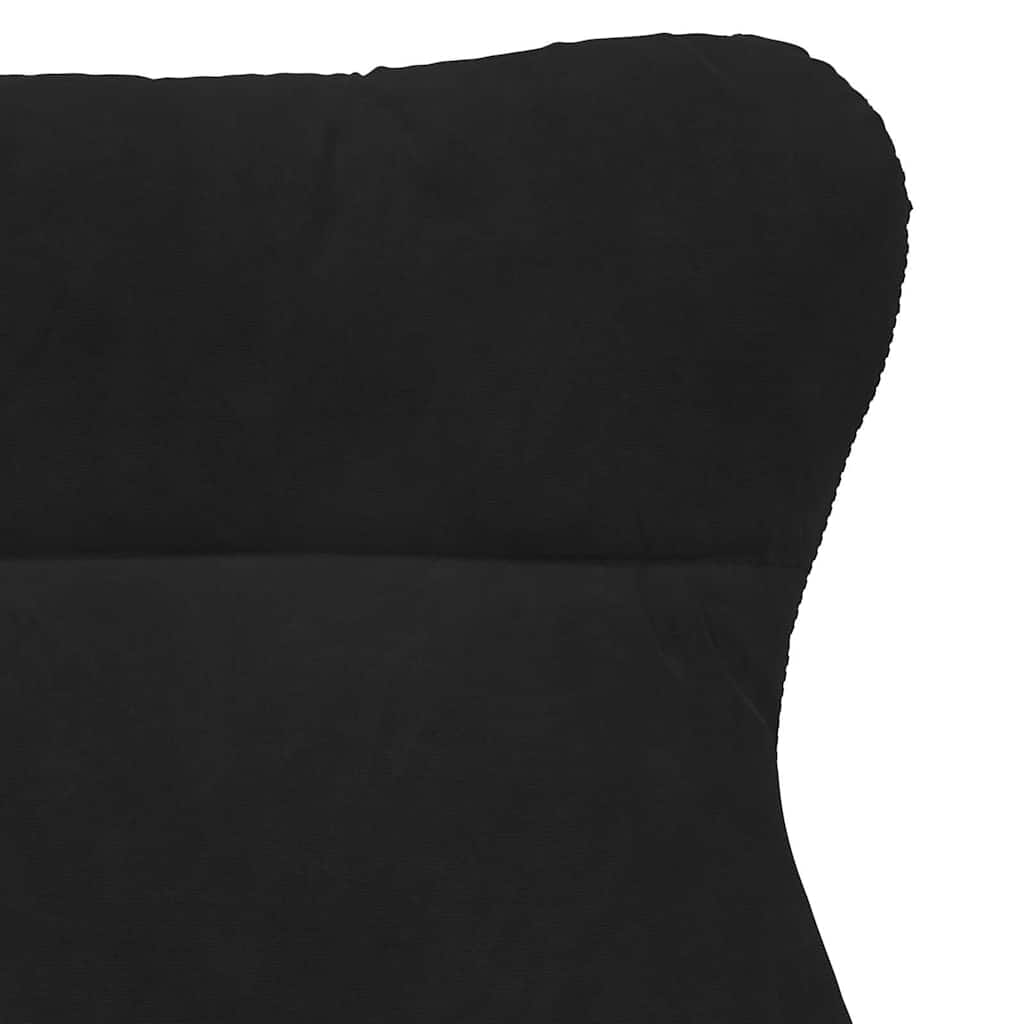 krėslas Juoda 69 x 74 x 93 cm Aksomas