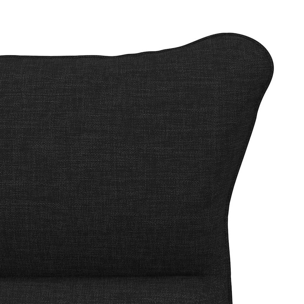 krėslas Juoda 69 x 74 x 93 cm Audinys ir Fanera