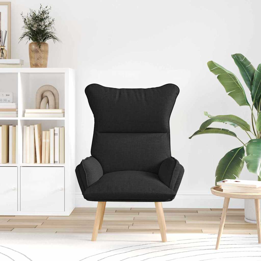 krėslas Juoda 69 x 74 x 93 cm Audinys ir Fanera