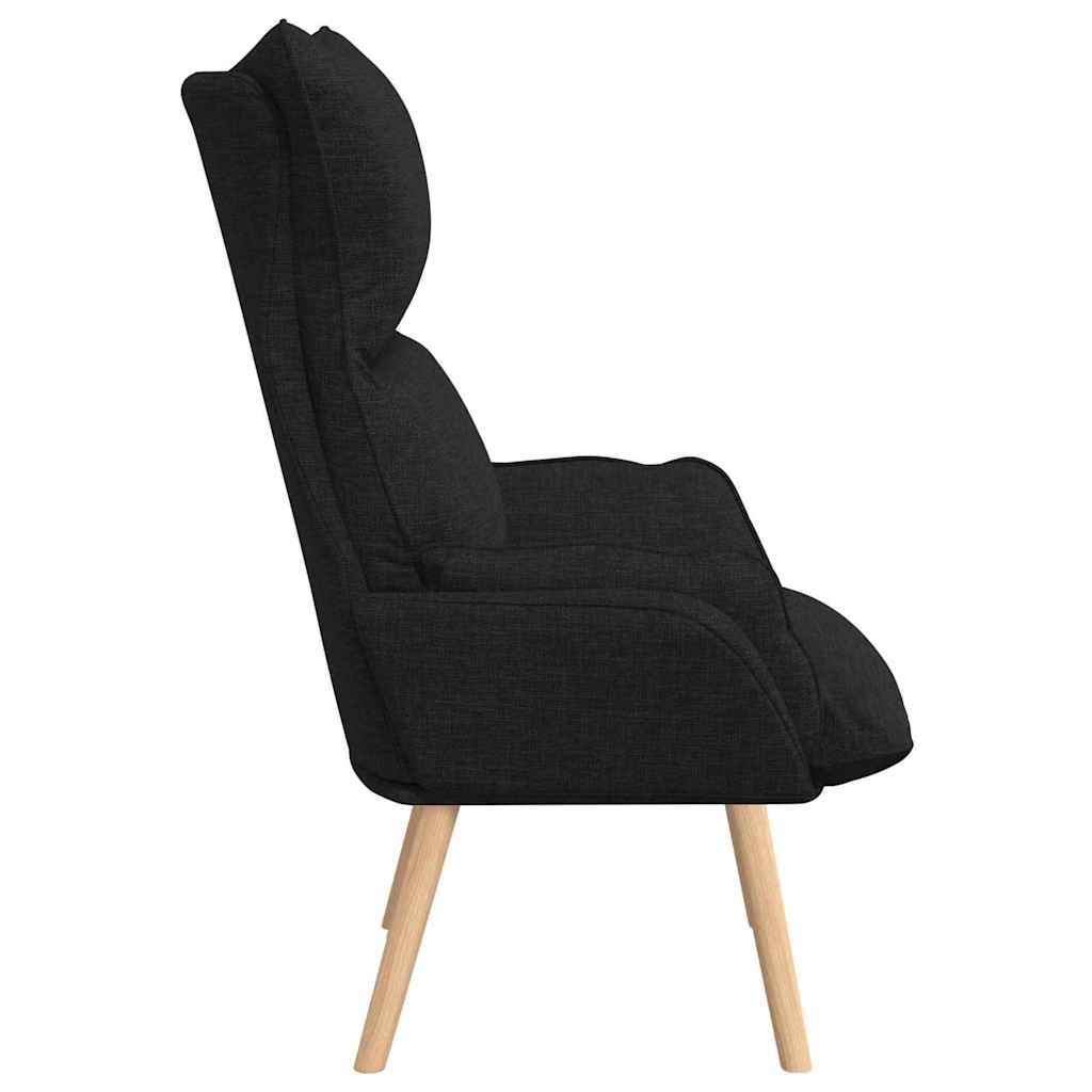 krėslas Juoda 69 x 74 x 93 cm Audinys ir Fanera