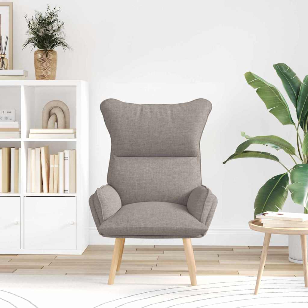 krėslas Taupe 69 x 74 x 93 cm Audinys ir Fanera