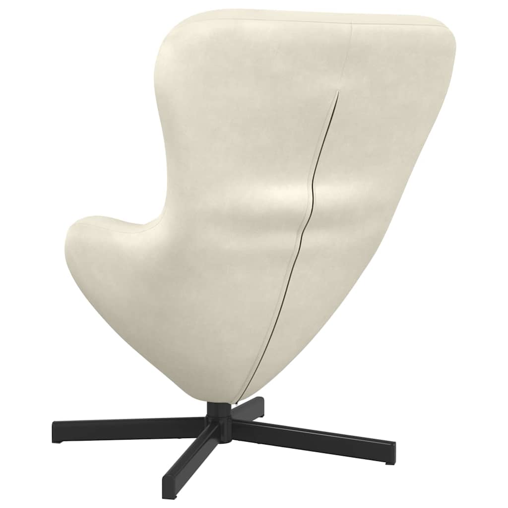 Olas krēsls Krēmkrāsas 63 x 73 x 90 cm Samts