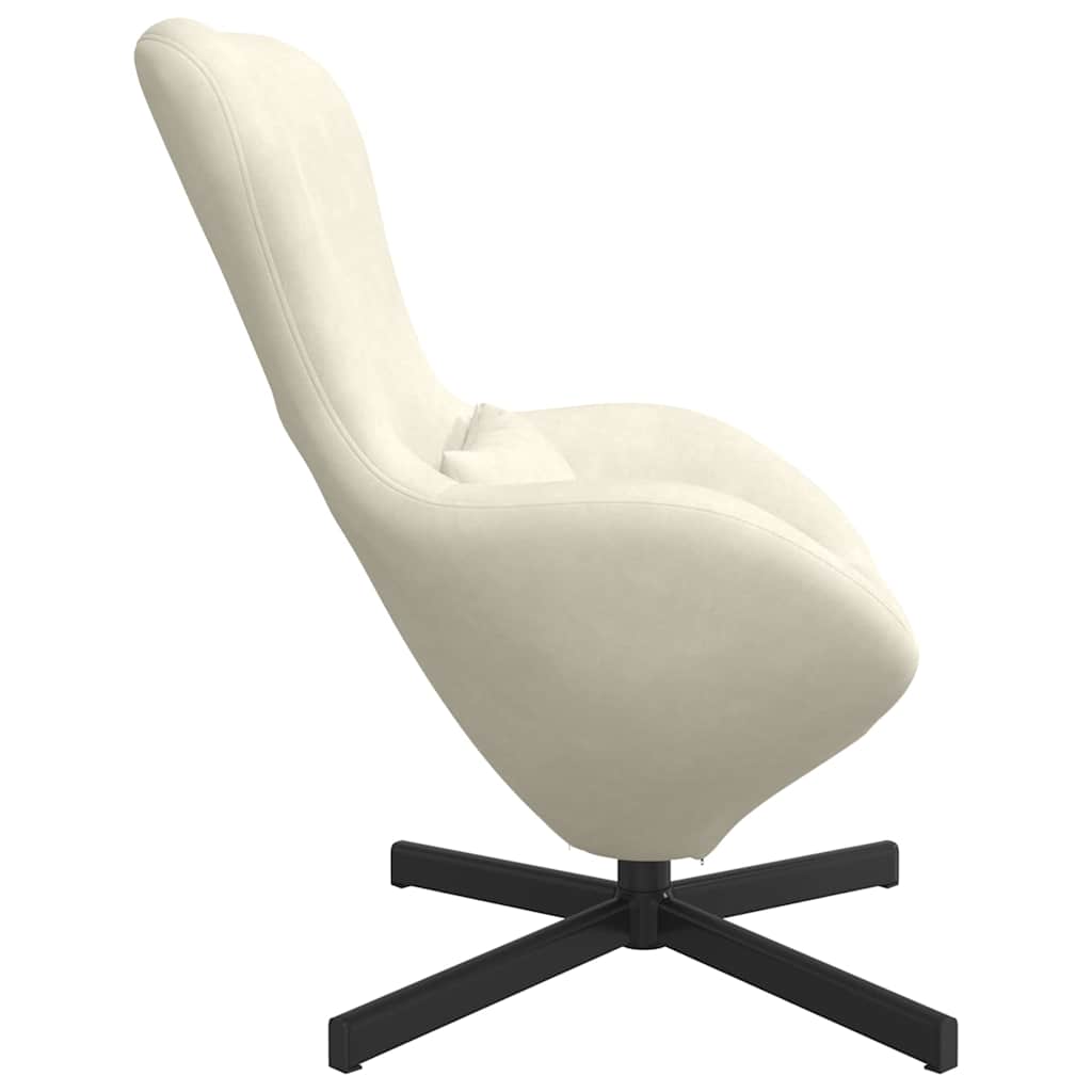 Olas krēsls Krēmkrāsas 63 x 73 x 90 cm Samts