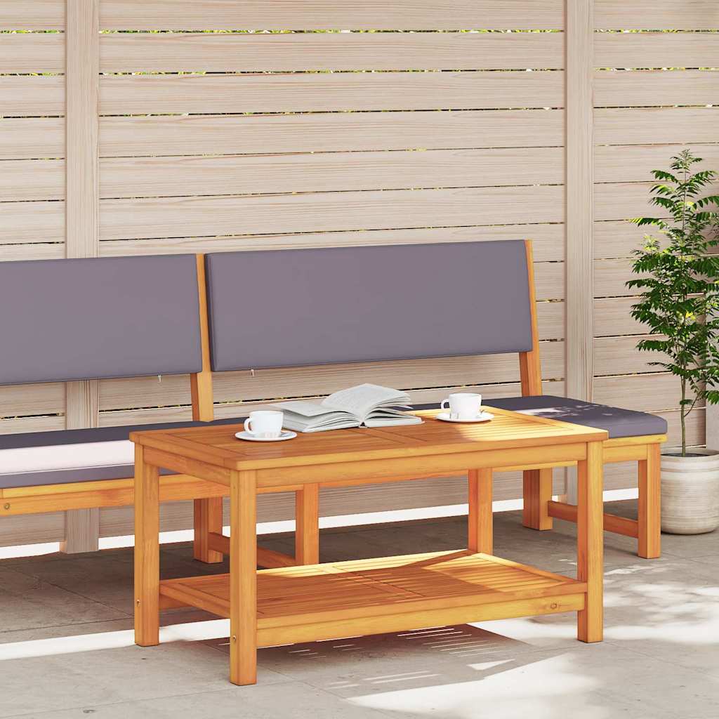 Kavos staliukas 90x50x45 cm iš akacijos medienos