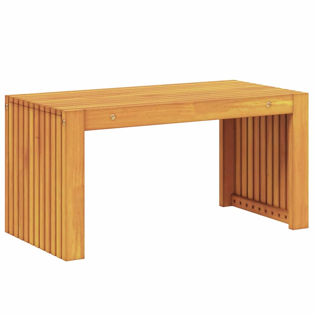 Dārza kafijas galdiņš 70x35x35 cm Akācijas masīvkoks