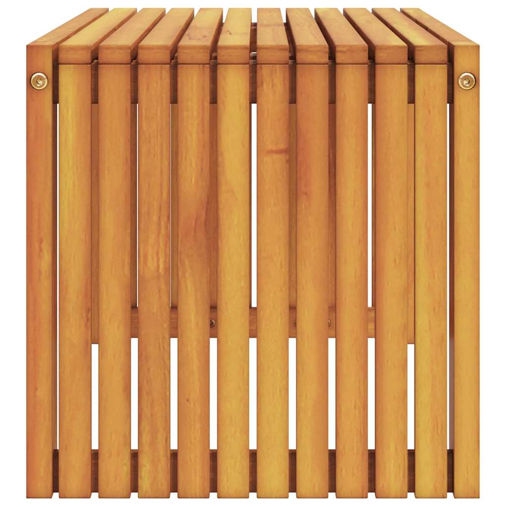Dārza kafijas galdiņš 70x35x35 cm Akācijas masīvkoks