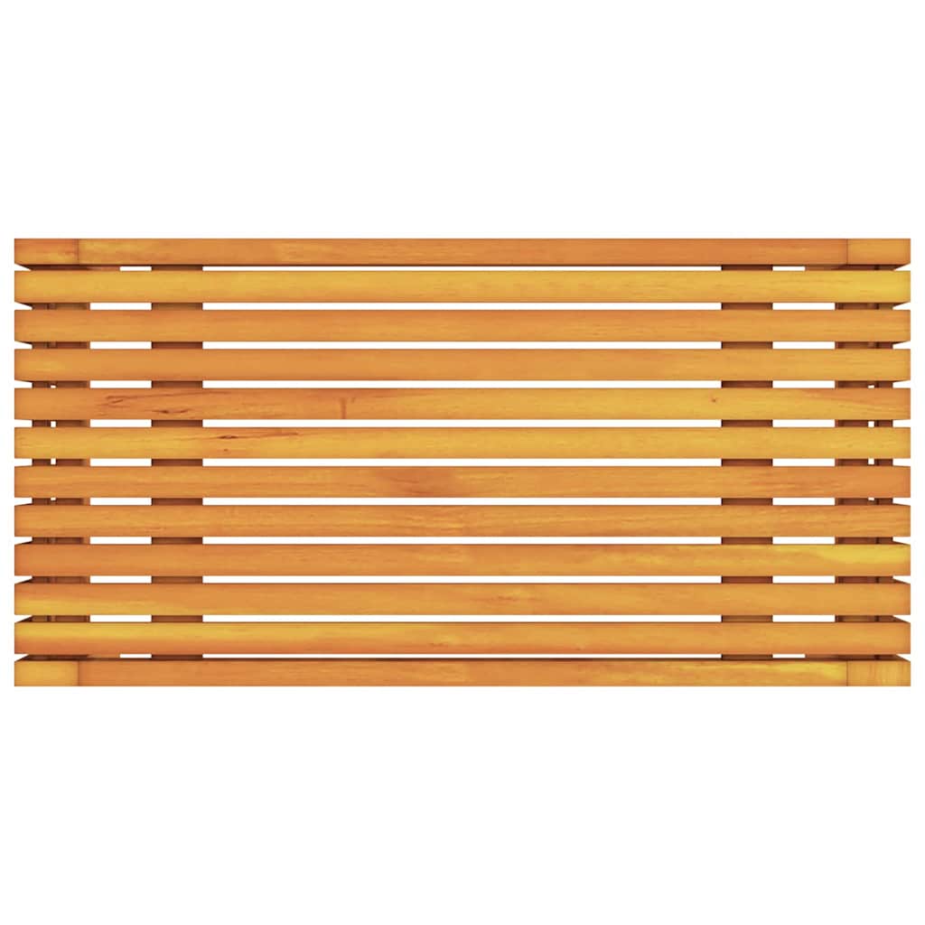 Dārza kafijas galdiņš 70x35x35 cm Akācijas masīvkoks