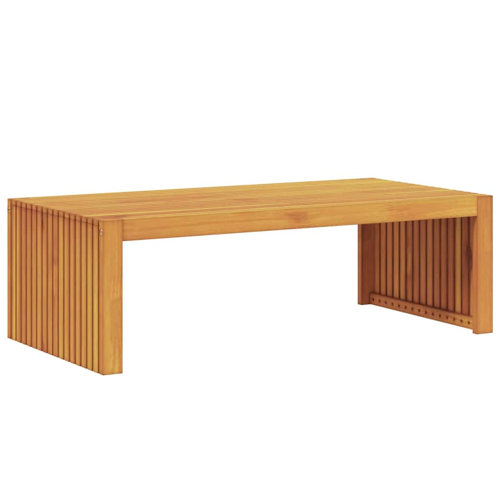 Garden coffee table 110x55x35 cm Solid acacia wood