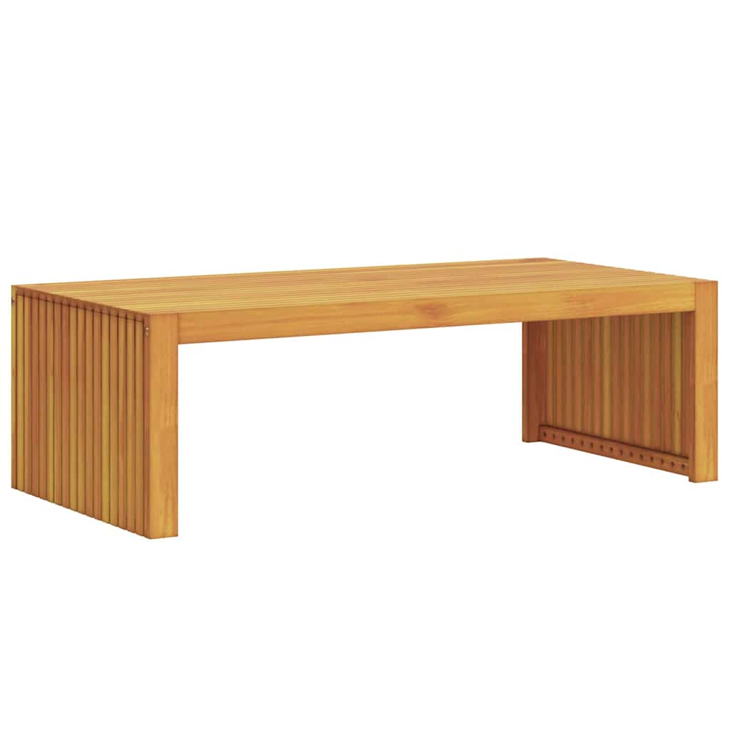 Garden coffee table 110x55x35 cm Solid acacia wood