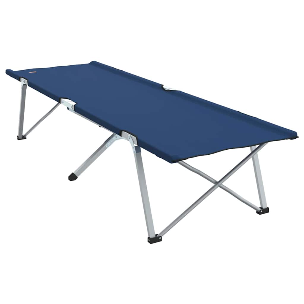 Sulankstoma Kempingo Lova 2 pcs Mėlyna 62 x 194 x 42 cm