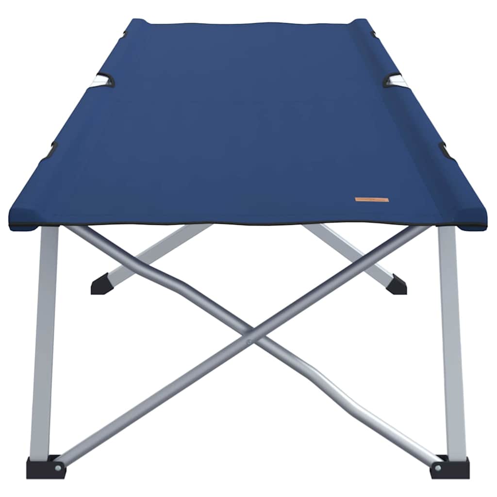 Sulankstoma Kempingo Lova 2 pcs Mėlyna 62 x 194 x 42 cm