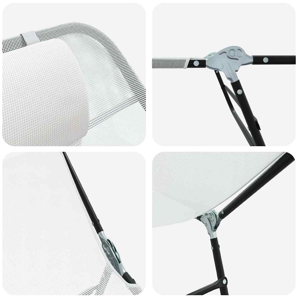 Sulankstomas gultas Kreminė 182 x 55 x 85,5 cm Tekstilenas