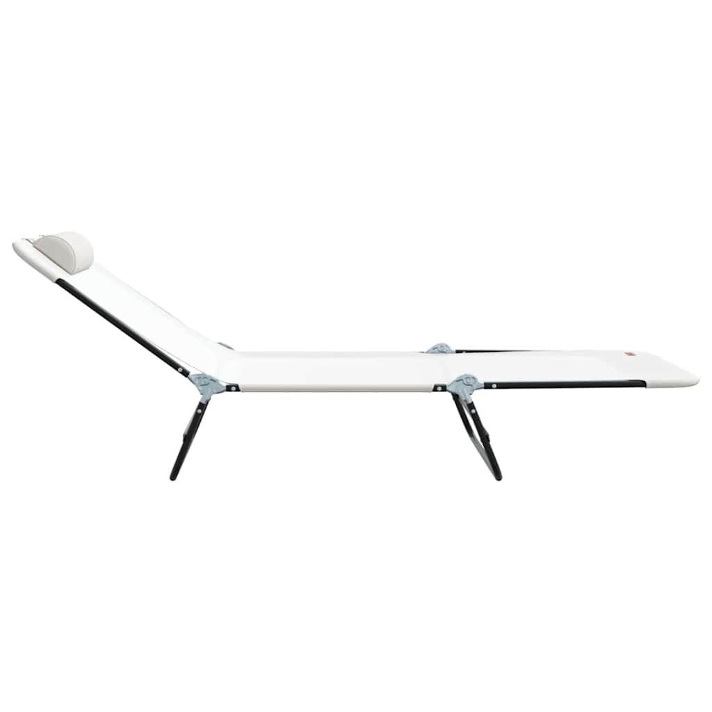 Sulankstomas gultas Kreminė 182 x 55 x 85,5 cm Tekstilenas