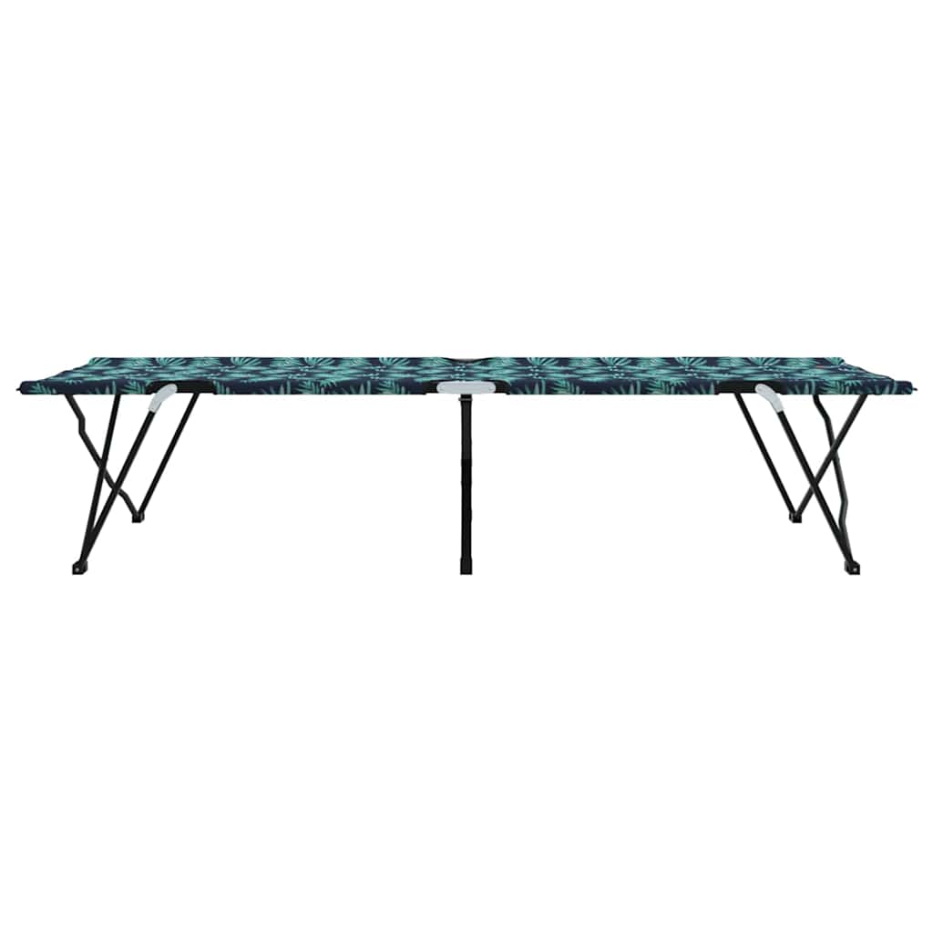 Sulankstoma Kempingo Lova 2 pcs Su lapais 206 x 76 x 74 cm