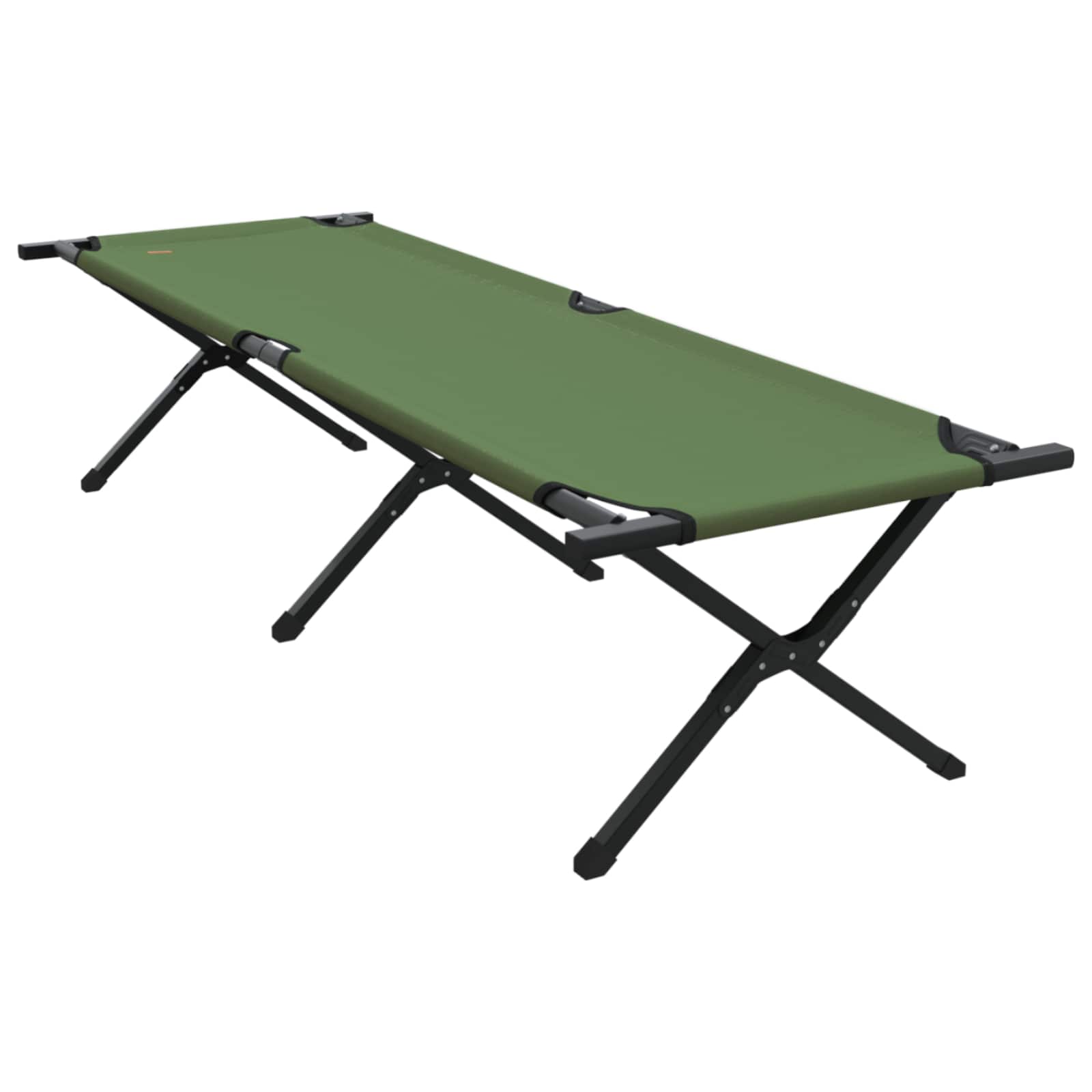 Folding Camping Bed Amy yellow Oxford fabric