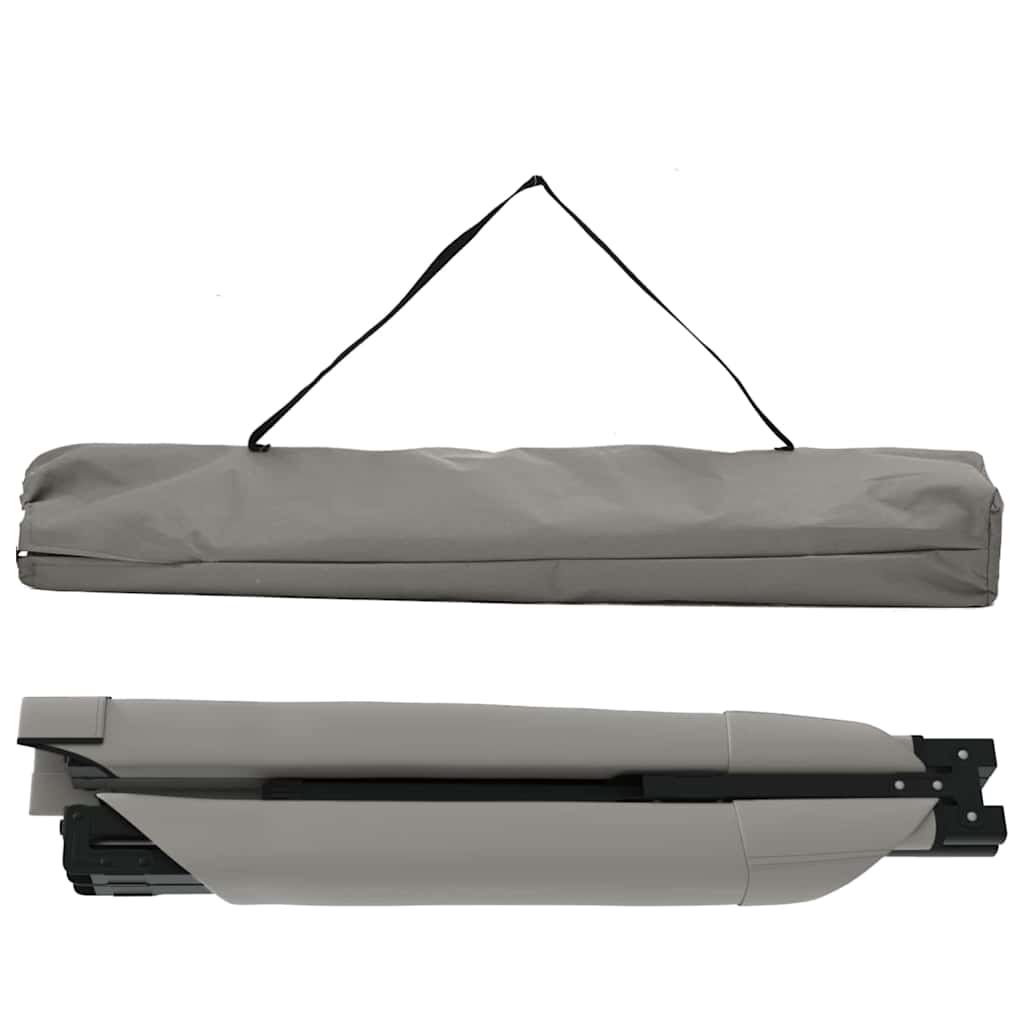 Sulankstoma Kempingo Lova 2 vnt. Pilka 193 x 69 x 45 cm