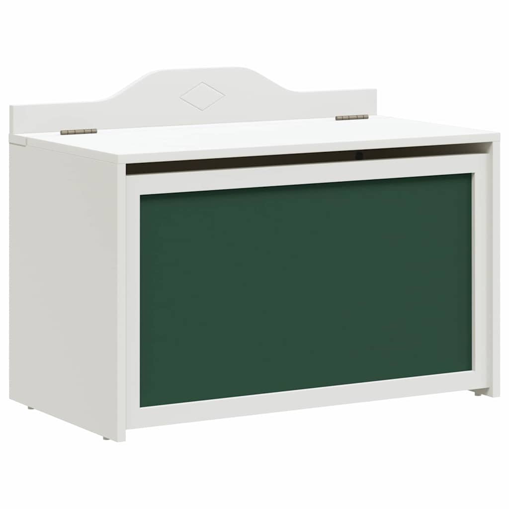 Žaislų dėžė su saugykla Balta 73 x 33 x 55 cm Apdirbta mediena