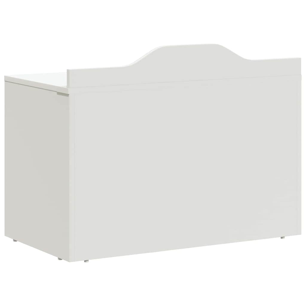 Žaislų dėžė su saugykla Balta 73 x 33 x 55 cm Apdirbta mediena