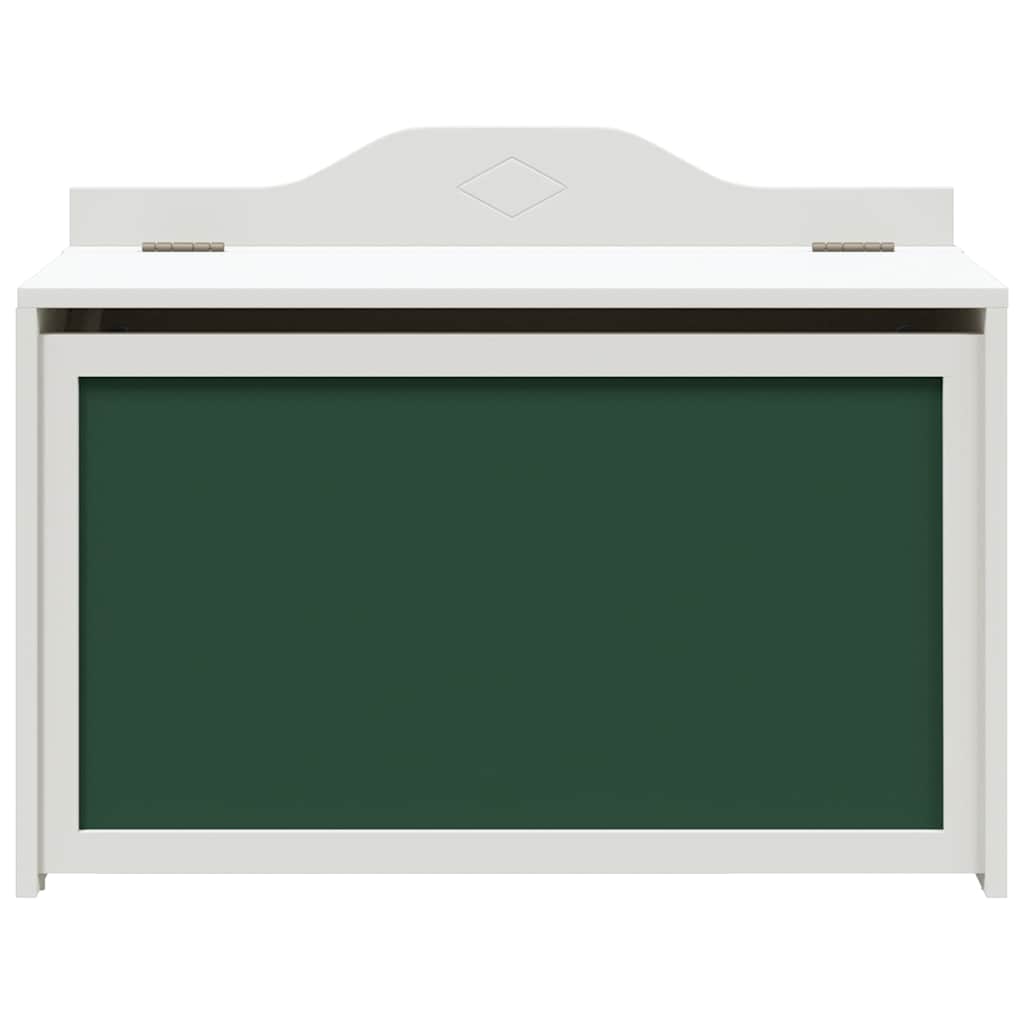 Žaislų dėžė su saugykla Balta 73 x 33 x 55 cm Apdirbta mediena