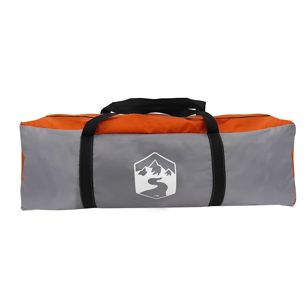Dome tent Grey and orange 337 x 243 x 182 cm
