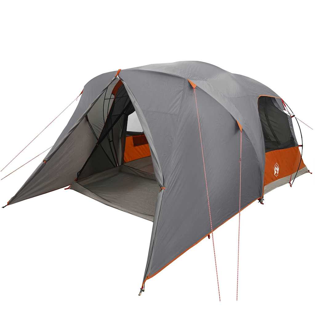 Dome tent Grey and orange 337 x 243 x 182 cm