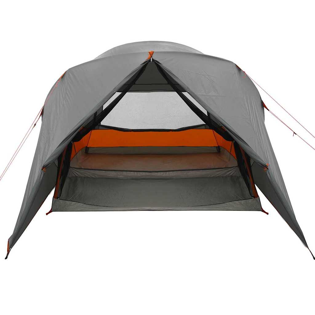 Dome tent Grey and orange 337 x 243 x 182 cm