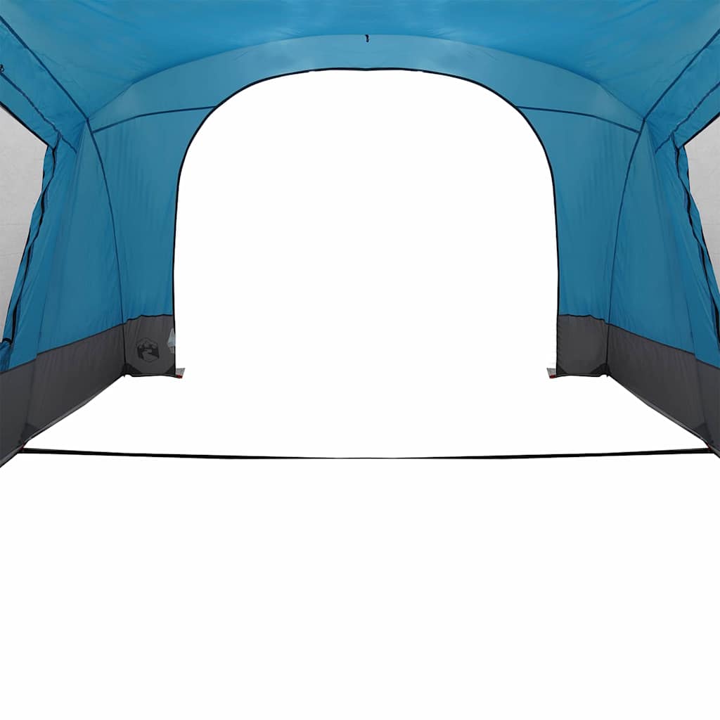 Kempinga telts 5 personām ar jumtiņu Zila 410 x 275 x 245 cm