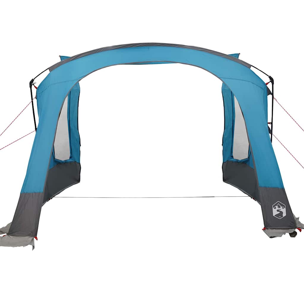 Kempinga telts 5 personām ar jumtiņu Zila 410 x 275 x 245 cm