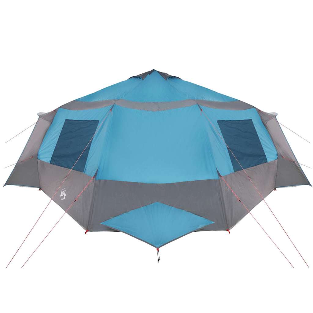 Canopy tent with roof Blue and Grey 405 x 405 x 273 cm