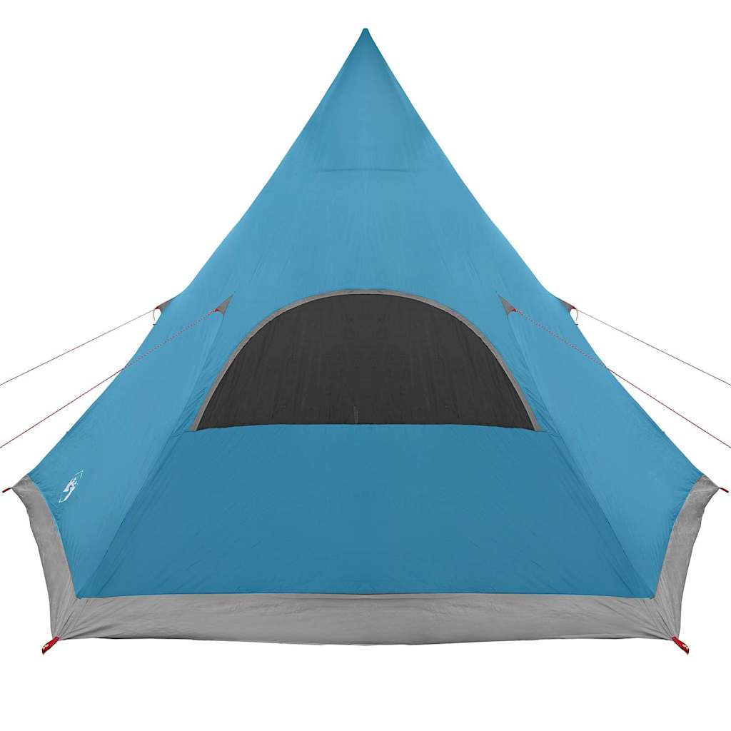 Tipi telts 5 personām ar jumtu, zila, 545 x 450 x 295 cm