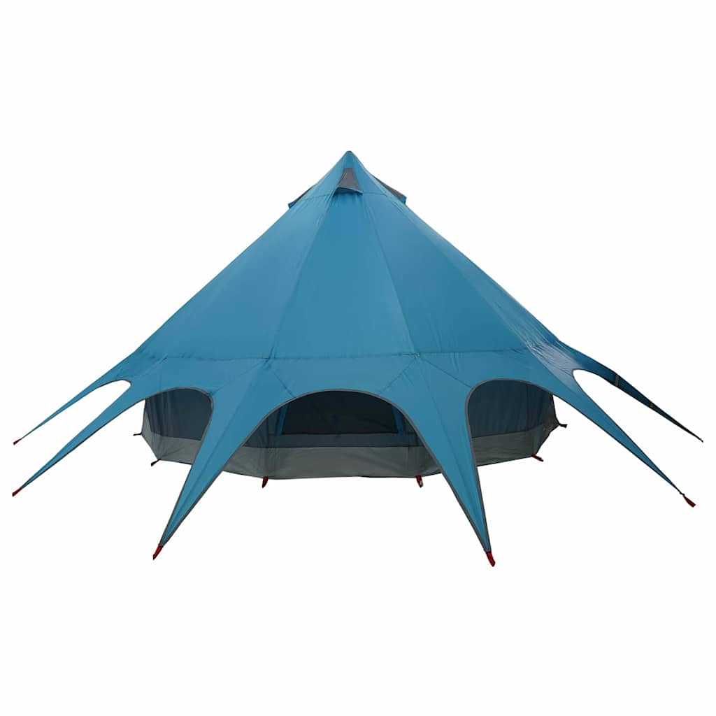 Tipi telts ar jumtu Zila un Pelēka 600 x 600 x 347 cm