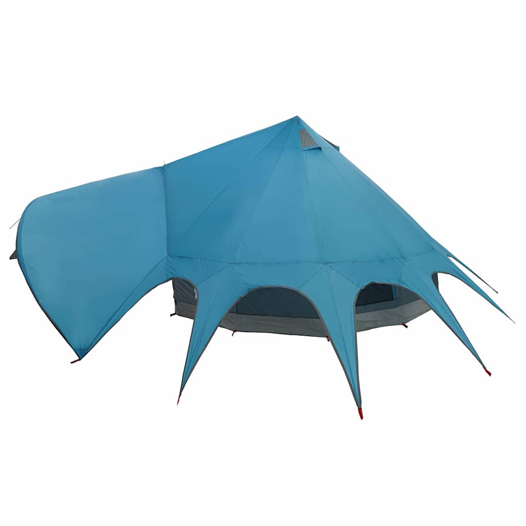 Tipi telts ar jumtu Zila un Pelēka 600 x 600 x 347 cm
