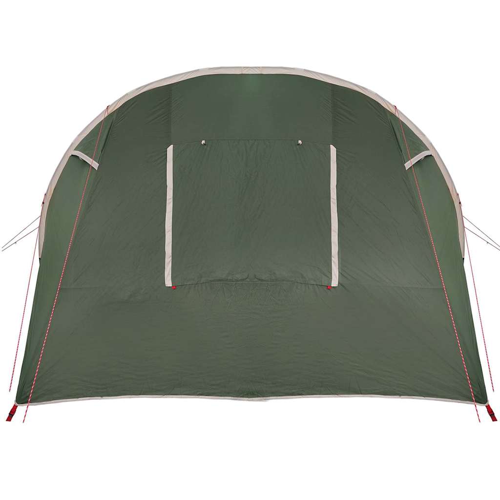Tunnel Tent with Canopy Green and White 740 x 370 x 220 cm