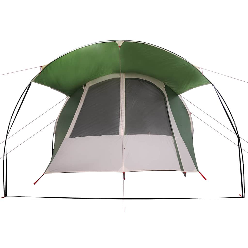 Tunnel Tent with Canopy Green and White 740 x 370 x 220 cm