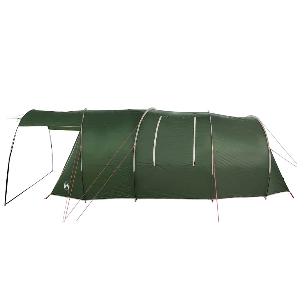Tunnel Tent with Canopy Green and White 740 x 370 x 220 cm