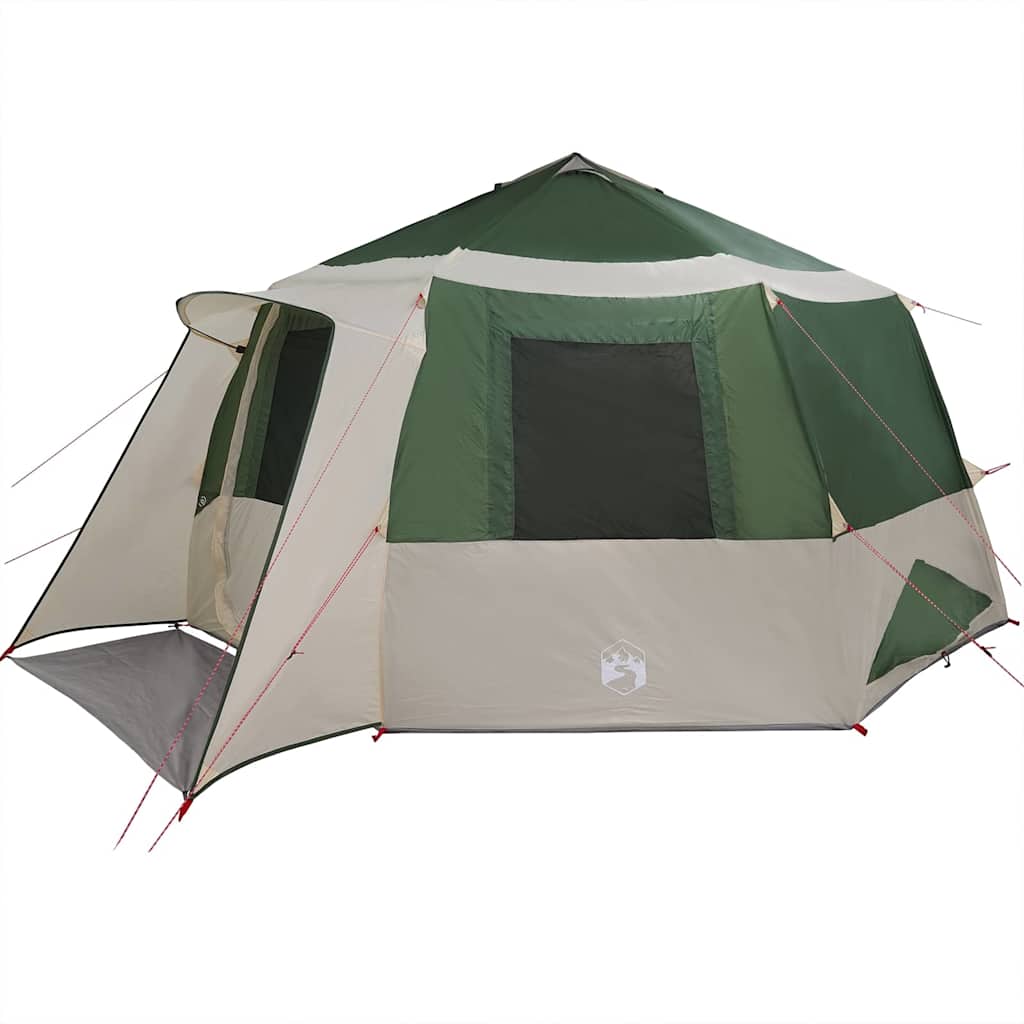 Canopy Tent with Roof Green and Grey 500 x 500 x 294 cm