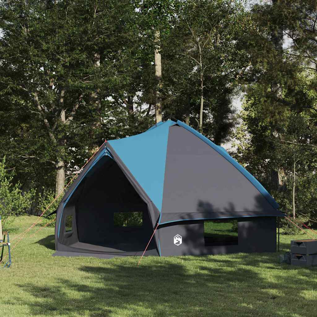 Tipi telts ar jumtu Zila un Pelēka 490 x 410 x 210 cm