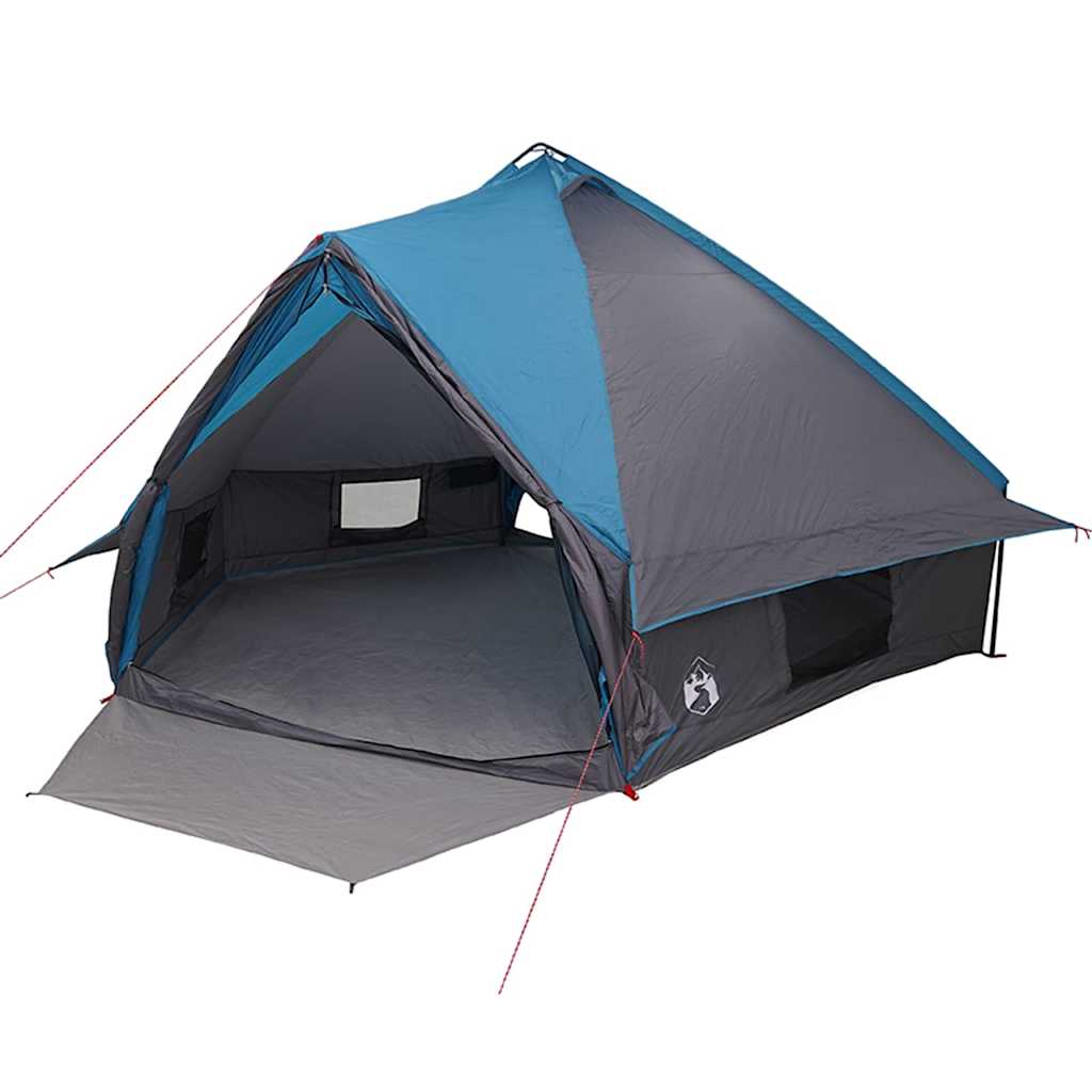 Tipi telts ar jumtu Zila un Pelēka 490 x 410 x 210 cm
